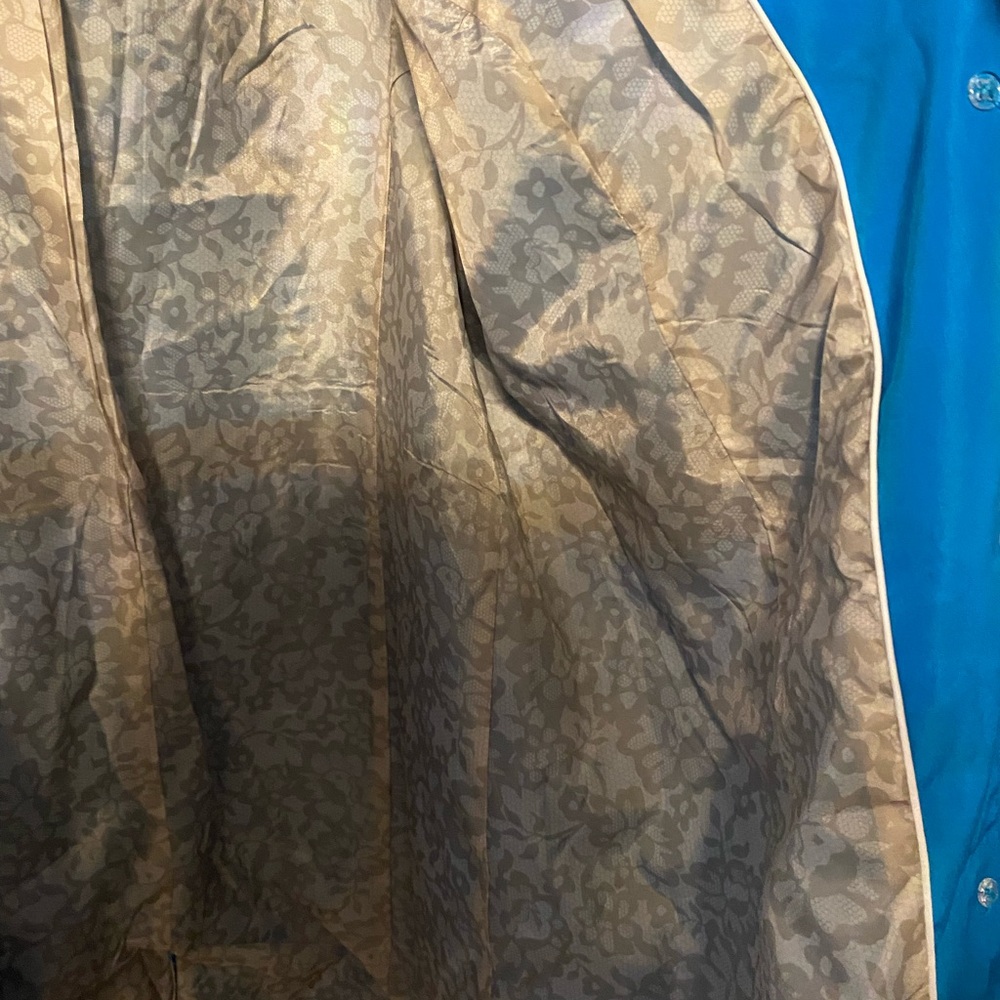 Relativity Women's Turquoise Blue Coat - Picture 8 of 11